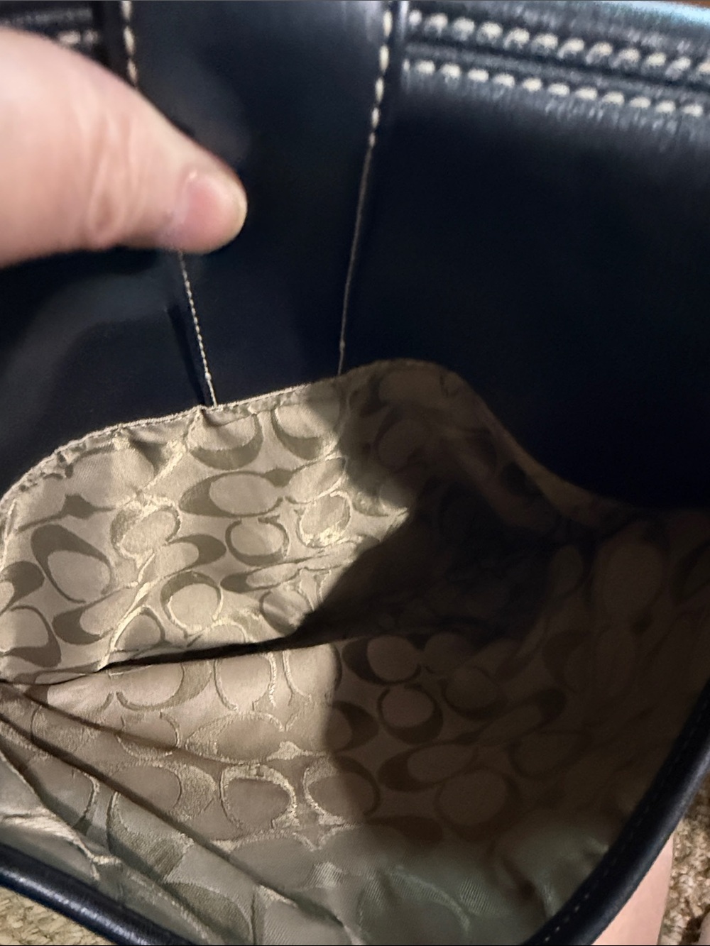 Coach SoHo Flap 9480 Black Leather Crossbody with Buckle Detail - Picture 7 of 14